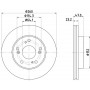 ND8053K NISSHINBO Гальмівний диск