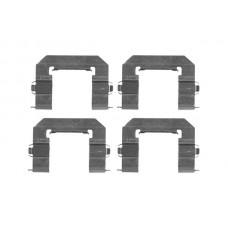 1 987 474 473 BOSCH Комплектуючі колодки дискового гальма