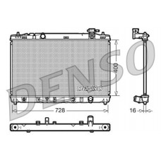 DRM50041 DENSO Радіатор охолодження двигуна