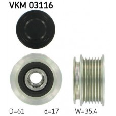 VKM 03116 SKF Механізм вільного ходу генератора