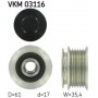 VKM 03116 SKF Механізм вільного ходу генератора