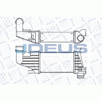 820M60A JDEUS Интеркулер
