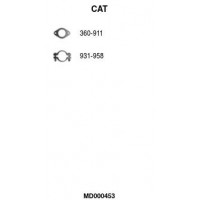 MD000453 FA1 Катализатор
