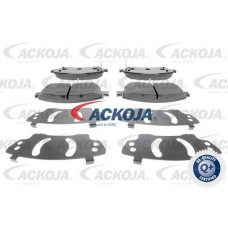 A70-0056 ACKOJA КомплеК т гальмівних колодок, дискове гальмо