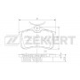 BS-1687 ZEKKERT КомплеК т гальмівних колодок, дискове гальмо