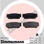23931.155.1 ZIMMERMANN Комплект гальмівних колодок дисковий гальм