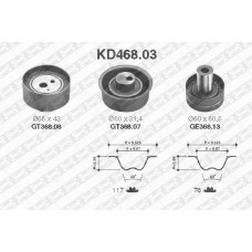 KD468.03 SNR Комплект ременя ГРМ