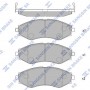 SP1103 Hi-Q Комплект гальмівних колодок дисковий гальм