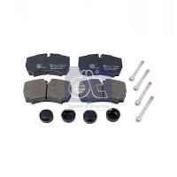 7.92614 DT Spare Parts Комплект гальмівних колодок дисковий гальм
