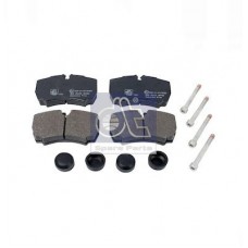 7.92614 DT Spare Parts Комплект гальмівних колодок дисковий гальм