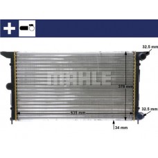 CR 641 000S MAHLE Радіатор охолодження двигуна