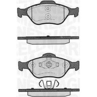 363916060252 MAGNETI MARELLI Комплект гальмівних колодок дисковий гальм