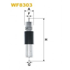 WF8303 WIX FILTERS Паливний фільтр
