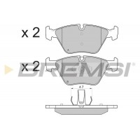 BP3135 BREMSI Комплект гальмівних колодок дисковий гальм