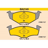 BA2145 BARUM Комплект гальмівних колодок дисковий гальм