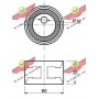 03.80166 AUTOKIT Натяжний ролик ремінь ГРМ