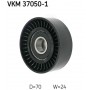VKM 37050-1 SKF Паразитный / ведущий ролик, Поліклиновий ремінь