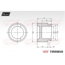 72935010 MAXTECH Поршень корпус скоби гальма