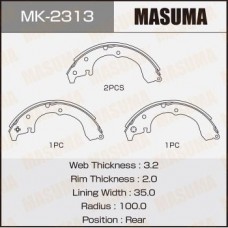 MK-2313 MASUMA Комплект гальмівних колодок
