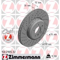 150.2905.32 ZIMMERMANN Гальмівний диск