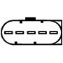 8ET 009 149-051 HELLA Розхідомір повітря