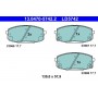 13.0470-5742.2 ATE Комплект гальмівних колодок дисковий гальм