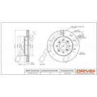 DP1010.11.0578 Dr!ve+ Гальмівний диск
