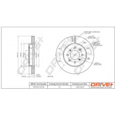 DP1010.11.0578 Dr!ve+ Гальмівний диск