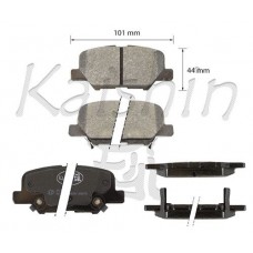 FK6146 KAISHIN Комплект гальмівних колодок дисковий гальм