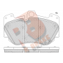 RB2349 R BRAKE КомплеК т гальмівних колодок, дискове гальмо