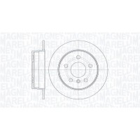 361302040113 MAGNETI MARELLI Гальмівний диск