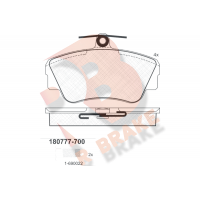 RB0777-700 R BRAKE Комплект гальмівних колодок дисковий гальм