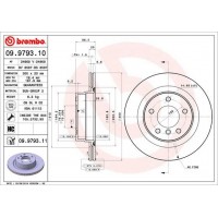 BS 8587 BRECO Гальмівний диск