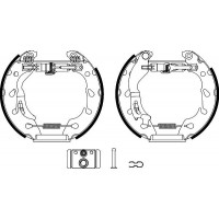 8DB 355 022-501 HELLA PAGID Комплект гальмівних колодок