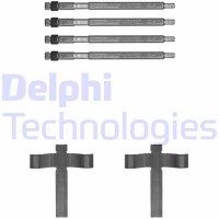 LX0707 DELPHI Комплектуючі колодки дискового гальма