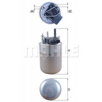 KL 1048 KNECHT Паливний фільтр