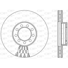 BDA2472.20 OPEN PARTS Гальмівний диск