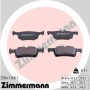 25841.160.1 ZIMMERMANN Комплект гальмівних колодок дисковий гальм