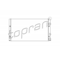 105 750 TOPRAN Радіатор охолодження двигуна