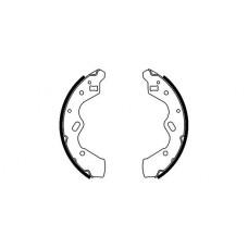 8DB 355 002-351 HELLA PAGID Комплект гальмівних колодок
