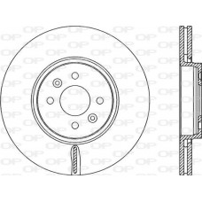BDR2321.20 OPEN PARTS Гальмівний диск