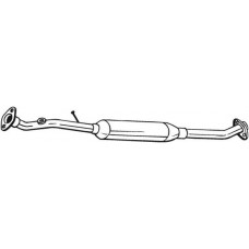 280-131 BOSAL Середній глушник вихлопних газів