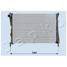 RDA053069 JAPKO Радіатор охолодження двигуна