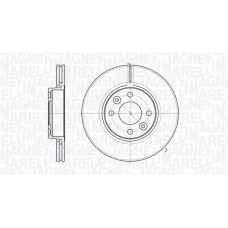 361302040162 MAGNETI MARELLI Гальмівний диск