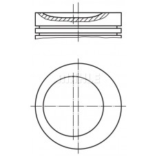 011 62 00 MAHLE Поршень