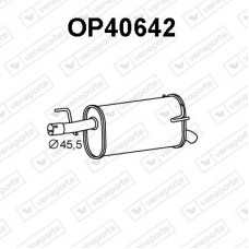 OP40642 VENEPORTE Глушник вихлопних газів кінцевий