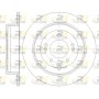 61779.00 ROADHOUSE Гальмівний диск