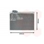 4000V062 VAN WEZEL Випарник кондиціонера