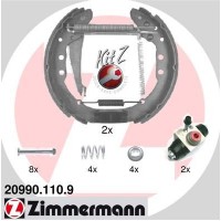 20990.110.9 ZIMMERMANN Комплект гальмівних колодок