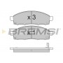 BP3296 BREMSI Комплект гальмівних колодок дисковий гальм